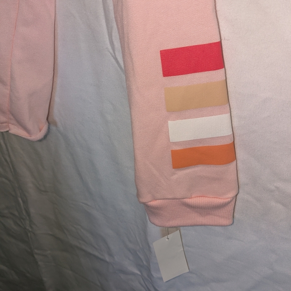 Kohl's Women's Pink Coca Cola Hoodie Sweater - Picture 2 of 5